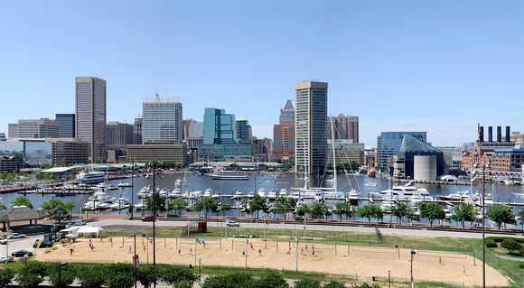 Visit Baltimore - Inner Harbor skyline - Daytime